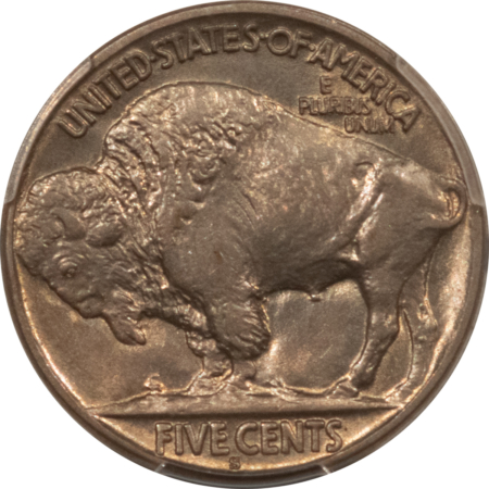 Buffalo Nickels 1913-S BUFFALO NICKEL TY 2 – PCGS MS-64, FRESH KEY-DATE!
