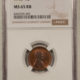 Lincoln Cents (Wheat) 1913-D LINCOLN CENT – NGC MS-64 BN, PRETTY!