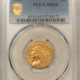 $5 1915 $5 INDIAN GOLD HALF EAGLE – PCGS MS-64, FROM A FRESH PAIR! BETTER DATE!