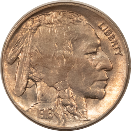 Buffalo Nickels 1916 BUFFALO NICKEL – UNCIRCULATED!