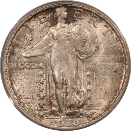 New Certified Coins 1918-D STANDING LIBERTY QUARTER – PCGS MS-63 FH, FRESH & PREMIUM QUALITY!