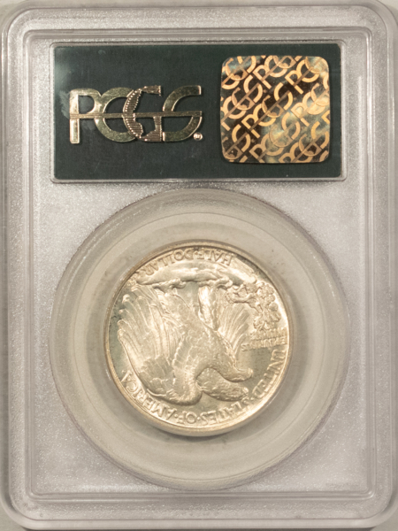 Half Dollars 1918-D WALKING LIBERTY HALF DOLLAR PCGS MS-63 OLD GREEN HOLDER, PREMIUM QUALITY!