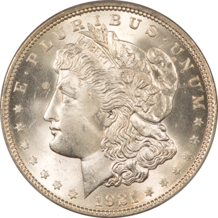 Dollars 1921 $1 MORGAN DOLLAR – PCGS MS-64