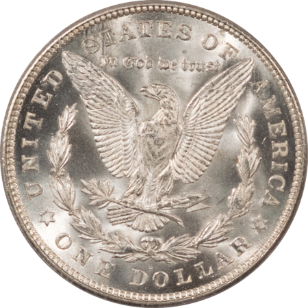 Dollars 1921-D $1 MORGAN DOLLAR – PCGS MS-64, FROSTY WHITE & PREMIUM QUALITY!