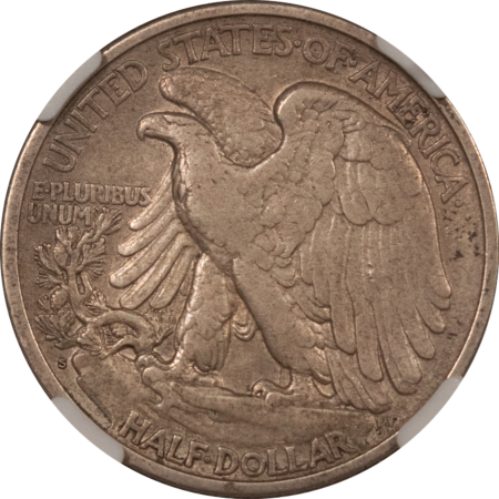 Half Dollars 1921-S WALKING LIBERTY HALF DOLLAR, NGC XF-40; RARE & IMPOSSIBLE COIN TO FIND!