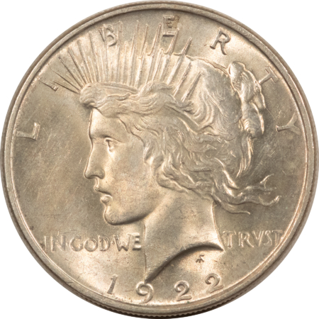 Dollars 1922 $1 PEACE DOLLAR – UNCIRCULATED!