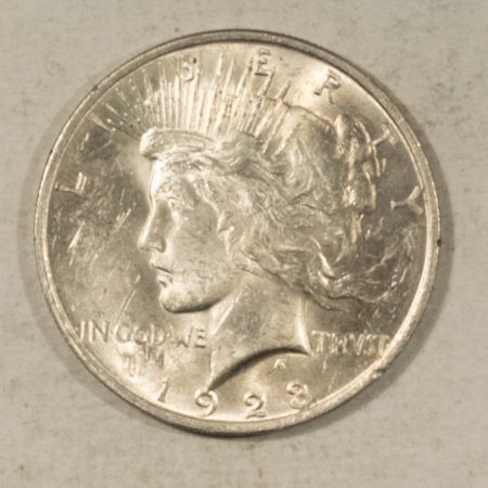 Dollars 1922 1923 1925 $1 PEACE DOLLARS LOT/3 – HIGH GRADE EXAMPLES WITH MINOR ISSUES!