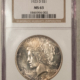 CAC Approved Coins 1894 $1 MORGAN DOLLAR – PCGS AU-58, CAC APPROVED, FRESH WHITE KEY-DATE, PQ+!