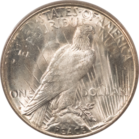 Dollars 1923-S $1 PEACE DOLLAR – PCGS MS-64 ORIGINAL LUSTROUS!