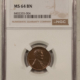 Lincoln Cents (Wheat) 1915 LINCOLN CENT – NGC MS-65 RB, PRETTY! PREMIUM QUALITY GEM!