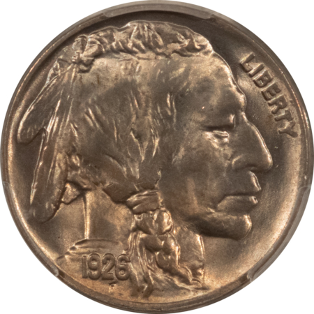 Buffalo Nickels 1926 BUFFALO NICKEL – PCGS MS-66+, CAC APPROVED, FRESH & PQ!