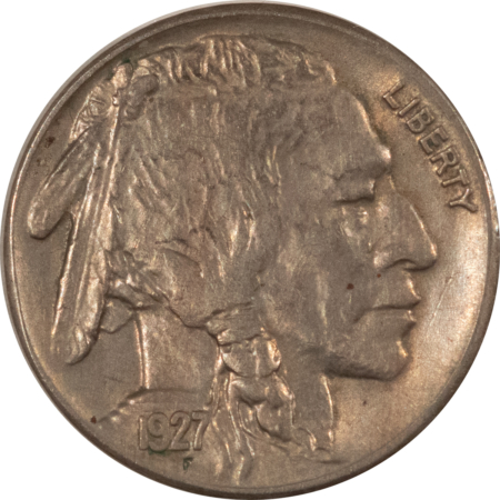 Buffalo Nickels 1927 BUFFALO NICKEL – NICE ABOUT UNCIRCULATED+