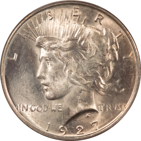 Dollars 1927-D $1 PEACE DOLLAR – PCGS MS-62