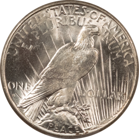 Dollars 1927-S $1 PEACE DOLLAR – PCGS MS-64 BLAST WHITE & LUSTROUS!