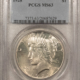 Dollars 1927-S $1 PEACE DOLLAR – PCGS MS-64 BLAST WHITE & LUSTROUS!