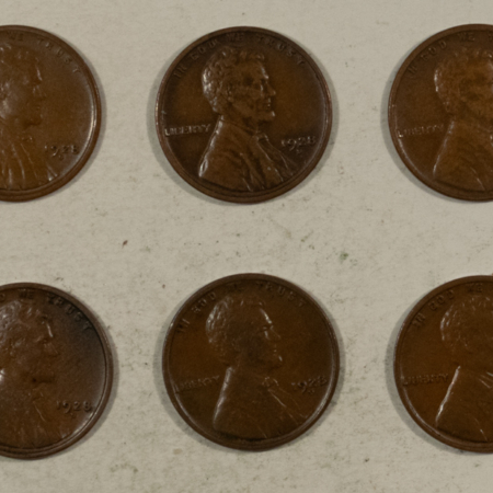 Lincoln Cents (Wheat) 1928-D LINCOLN CENTS, LOT/10 – HIGH GRADE CIRCULATED EXAMPLES!