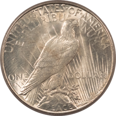 Dollars 1928-S $1 PEACE DOLLAR – PCGS MS-63, ORIGINAL WHITE! NICE!