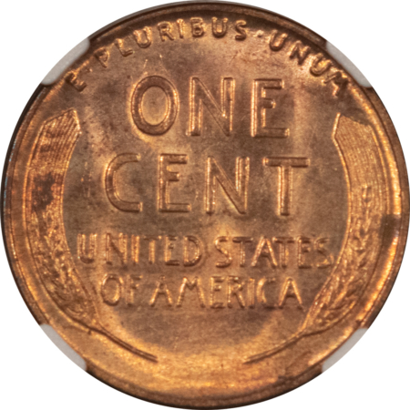 Lincoln Cents (Wheat) 1931-D LINCOLN CENT – NGC MS-64 RB, LOOKS RED! TOUGH DATE!