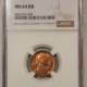 Lincoln Cents (Wheat) 1931-S LINCOLN CENT – NGC MS-63 BN, CHOICE & PRETTY! KEY-DATE!