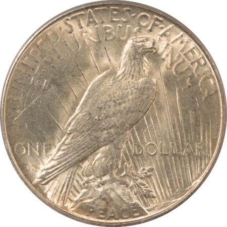 Dollars 1934-D $1 PEACE DOLLAR – PCGS MS-62