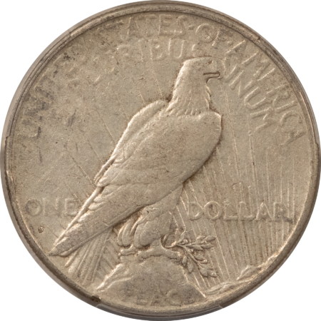 Dollars 1934-S $1 PEACE DOLLAR – PCGS XF-40, NICE ORIGINAL KEY-DATE!