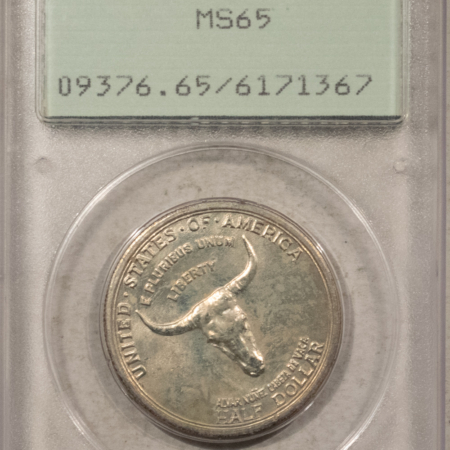 Early Commems 1935 SPANISH TRAIL COMMEMORATIVE HALF – PCGS MS-65, RATTLER! PREMIUM QUALITY!