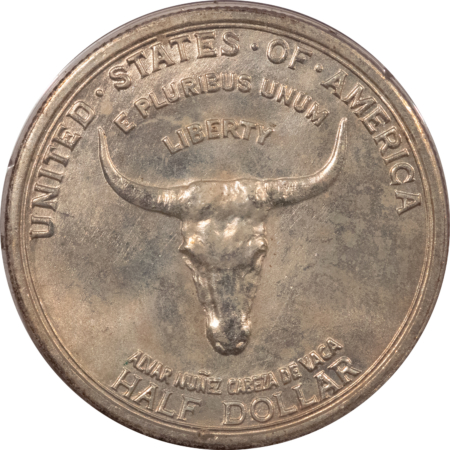 Early Commems 1935 SPANISH TRAIL COMMEMORATIVE HALF – PCGS MS-65, RATTLER! PREMIUM QUALITY!