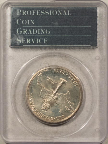 Early Commems 1935 SPANISH TRAIL COMMEMORATIVE HALF – PCGS MS-65, RATTLER! PREMIUM QUALITY!