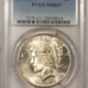 Dollars 1935 $1 PEACE DOLLAR – PCGS MS-63 ATTRACTIVE & CHOICE!