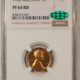 Lincoln Cents (Wheat) 1931-D LINCOLN CENT – PCGS MS-64 RB, ATTRACTIVE & NEARLY GEM!