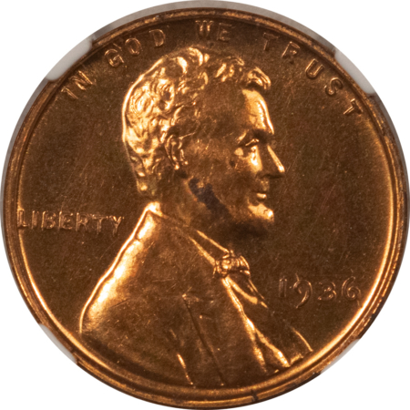 CAC Approved Coins 1936 BRILLIANT PROOF LINCOLN CENT – NGC PF-64 RD, CAC APPROVED, FULLY RED!