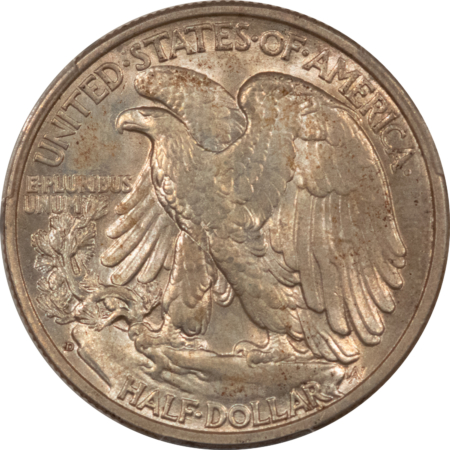 Half Dollars 1936-D WALKING LIBERTY HALF DOLLAR – PCGS MS-63, CHOICE ORIGINAL!
