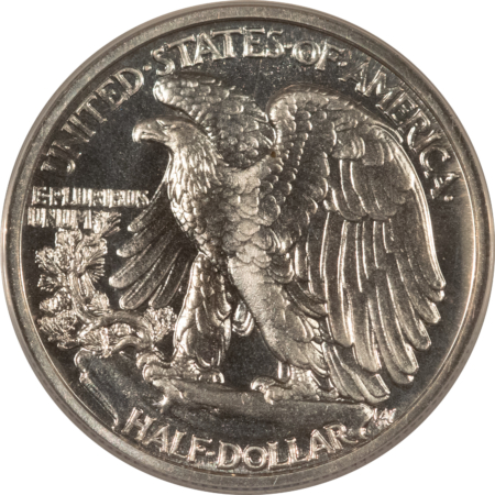 Half Dollars 1937 PROOF WALKING LIBERTY HALF DOLLAR – ANACS PF-65, REALLY NICE WHITE GEM!