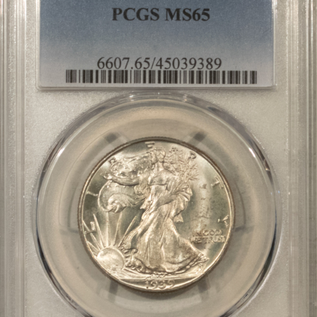 Half Dollars 1939-D WALKING LIBERTY HALF DOLLAR – PCGS MS-65