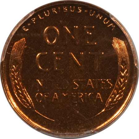 Lincoln Cents (Wheat) 1941 PROOF LINCOLN CENT – PCGS PR-66 RD, SUPERB!