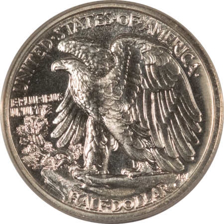 Half Dollars 1941 PROOF WALKING LIBERTY HALF DOLLAR – ANACS PF-64, WHITE & LOOKS GEM, PQ!