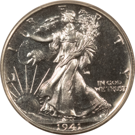 CAC Approved Coins 1941 PROOF WALKING LIBERTY HALF DOLLAR PCGS PR-65 PREMIUM QUALITY! CAC APPROVED!