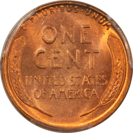 Lincoln Cents (Wheat) 1946 LINCOLN CENT – PCGS MS-65 RD, RED GEM