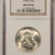 Franklin Halves 1948-D FRANKLIN HALF DOLLAR – PCGS MS-64 FBL