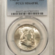 Franklin Halves 1948-D FRANKLIN HALF DOLLAR – NGC MS-64 FBL SATINY WHITE