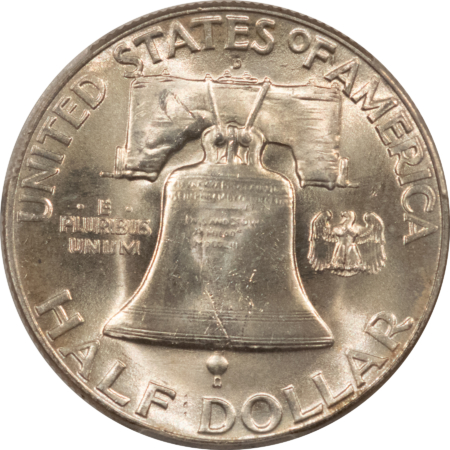 Franklin Halves 1948-D FRANKLIN HALF DOLLAR – PCGS MS-64 FBL