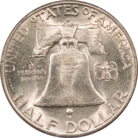 CAC Approved Coins 1949-D FRANKLIN HALF DOLLAR – PCGS MS-64 FBL, PREMIUM QUALITY! CAC APPROVED!
