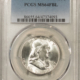 Franklin Halves 1950 FRANKLIN HALF DOLLAR – PCGS MS-64 FBL, BLAST WHITE