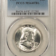 Franklin Halves 1950-D FRANKLIN HALF DOLLAR – PCGS MS-64 FBL, CREAMY ORIGINAL WHITE