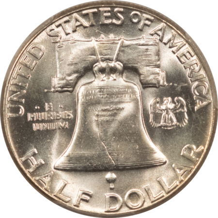 Franklin Halves 1951 FRANKLIN HALF DOLLAR – PCGS MS-65 FBL, PREMIUM QUALITY!