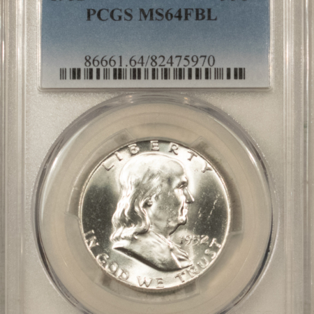 Franklin Halves 1952 FRANKLIN HALF DOLLAR – PCGS MS-64 FBL