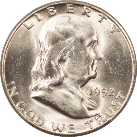 Franklin Halves 1952-S FRANKLIN HALF DOLLAR – PCGS MS-64