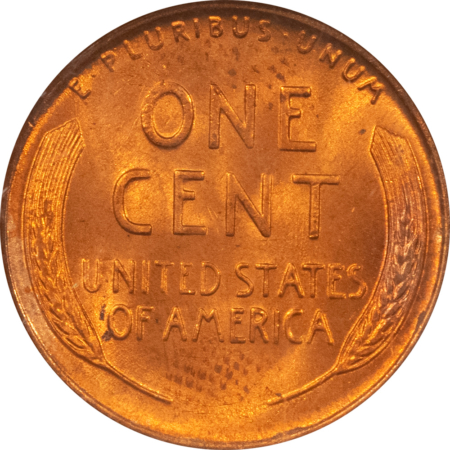 Lincoln Cents (Wheat) 1953-D LINCOLN CENT – NGC MS-66 RD, PRETTY!