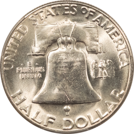 Franklin Halves 1953-S FRANKLIN HALF DOLLAR – PCGS MS-65 WHITE GEM!
