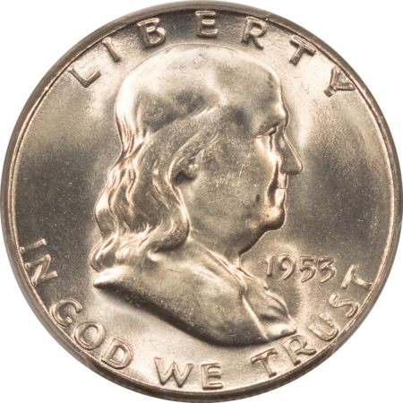Franklin Halves 1953-S FRANKLIN HALF DOLLAR – PCGS MS-65